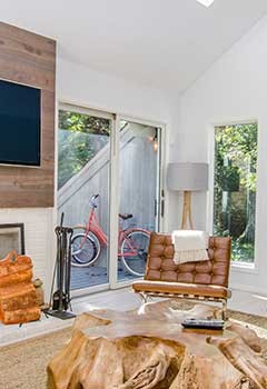 Motorized Vertical Blinds, San Leandro Balcony